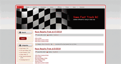 Desktop Screenshot of iowafasttrackrc.com